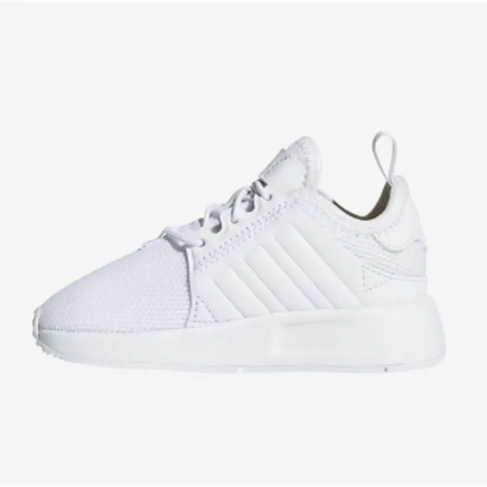 Adidas Kids White X-PLR EL Low Top Lace-Up Sneaker Shoes Size 4K